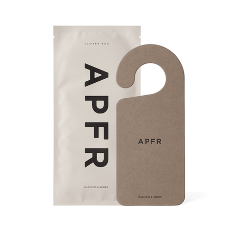 Apotheke Fragrance | Closet Tag | Oakmoss & Amber
