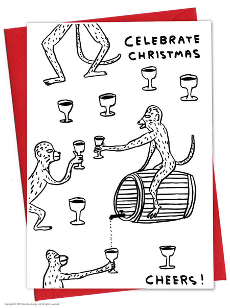 SHRIGLEY | Christmas Cards / Xmas Monkeys