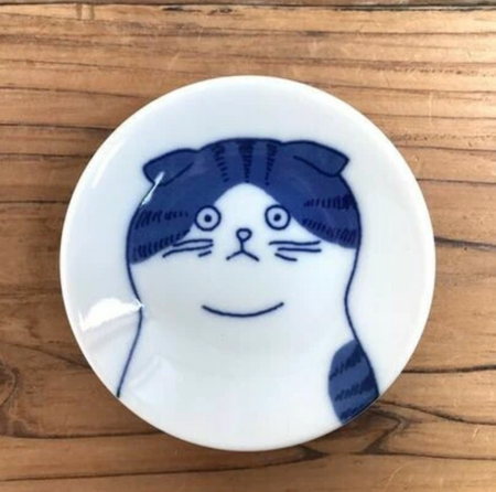 SHICHITA | Nora Cat Plate 12cm