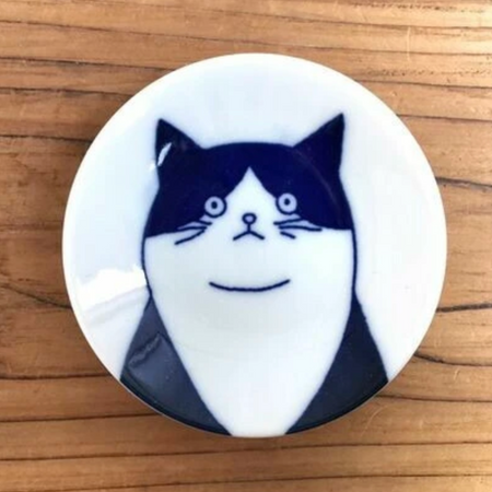 SHICHITA | Dora Cat Plate 12cm