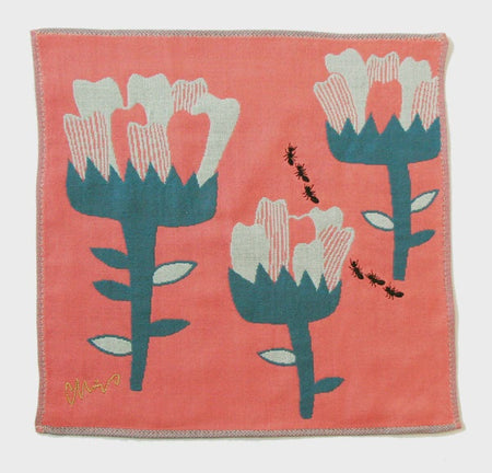 moritaMiW | Handkerchief |Pink/Ant