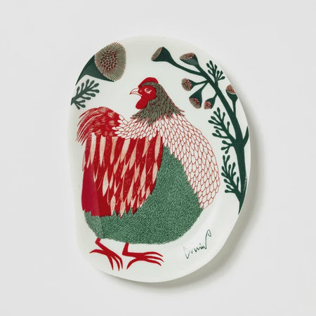 MoritaMiW | Porcelain Plate | Chicken