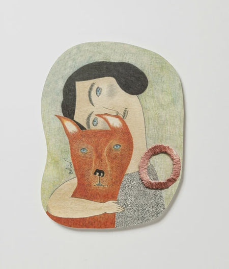 MoritaMiW | Postcard | Girl/Fox