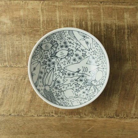 Sea Creatures Deep Plate