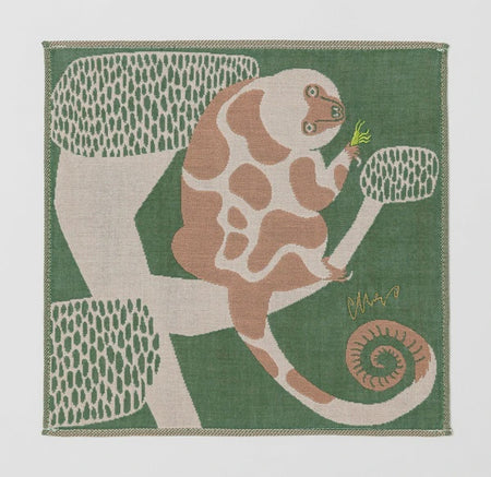 moritaMiW | Handkerchief | Monkey/Green