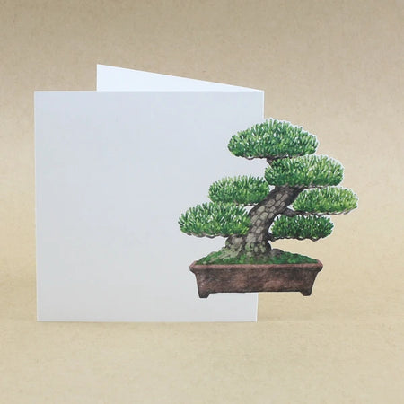 Marumo | Die-cut Standing Memo Pad | Bonsai Moyogi