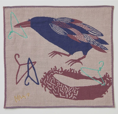 moritaMiW | Handkerchief | Raven/Beige