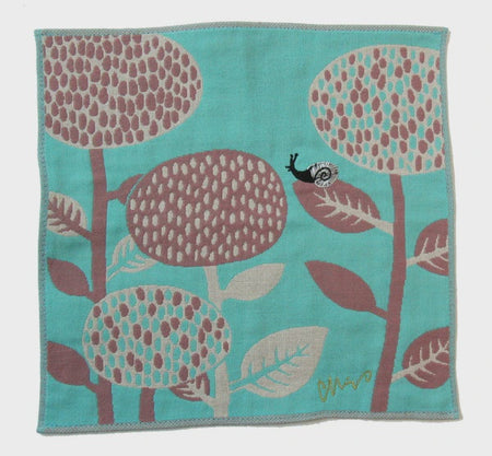 moritaMiW | Handkerchief |Blue/Snail