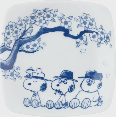 Snoopy Small Plate | Cherry Blossom