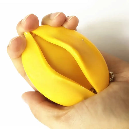 Coloured Oval Coin Purse
