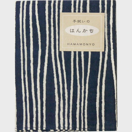 HAMAMONYO | Handkerchief | Yurari Stripe Navy