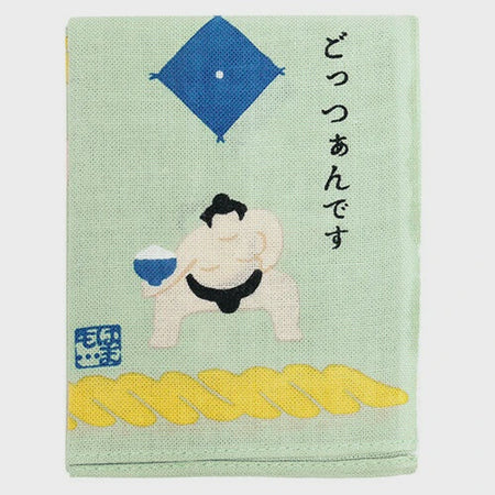 HAMAMONYO | Handkerchief | Sumo Green