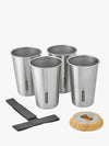 Black + Blum | Steel Cup Set of 4