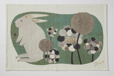MoritaMiW | Imabari Towel | Rabbit/Green