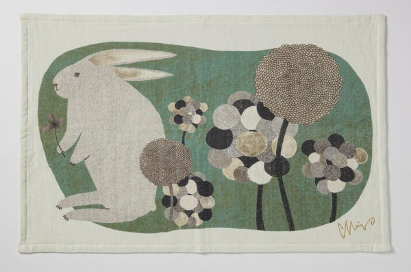 MoritaMiW | Imabari Towel | Rabbit/Green