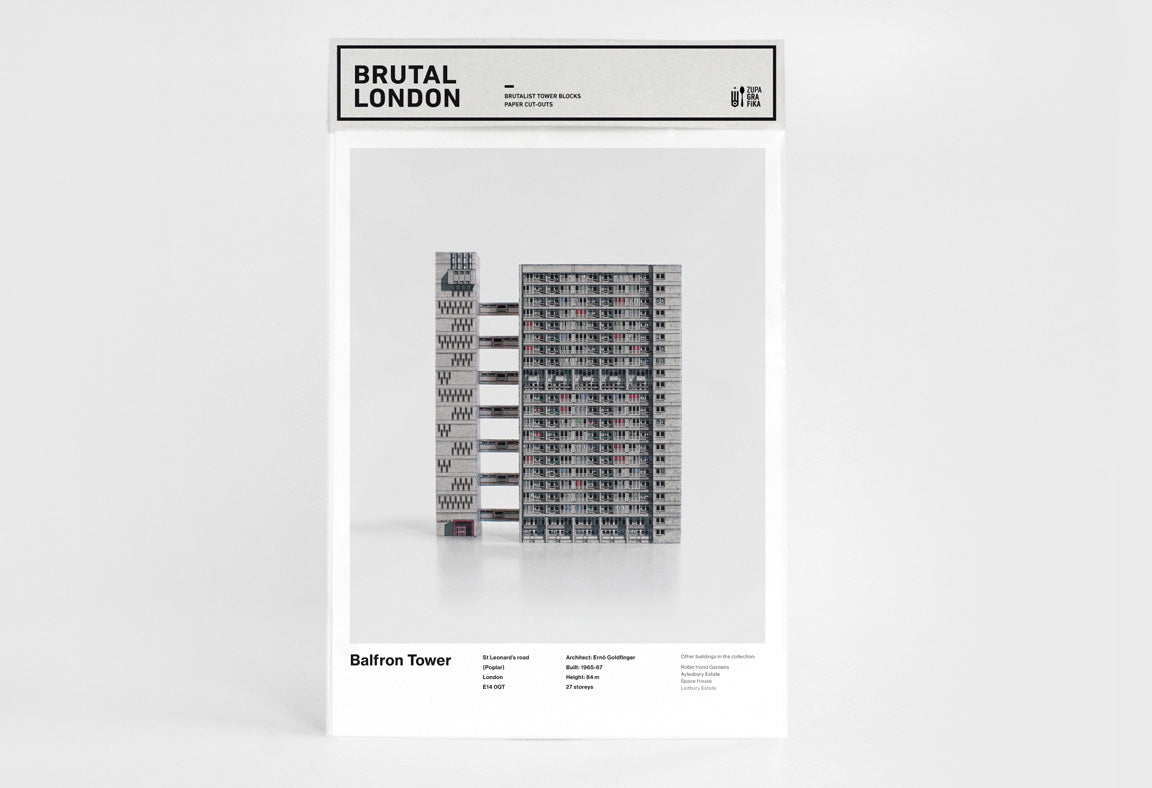 Zupagrafika | Brutal London | Balfron Tower