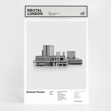 Zupagrafika |  Brutal London | National Theatre