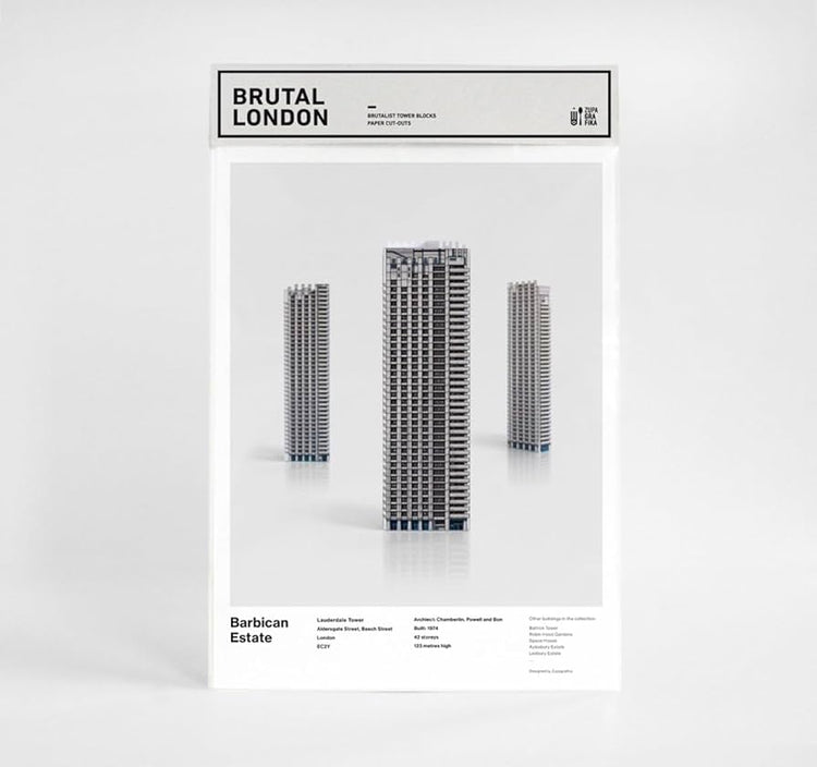 Zupagrafika | Brutal London | Barbican