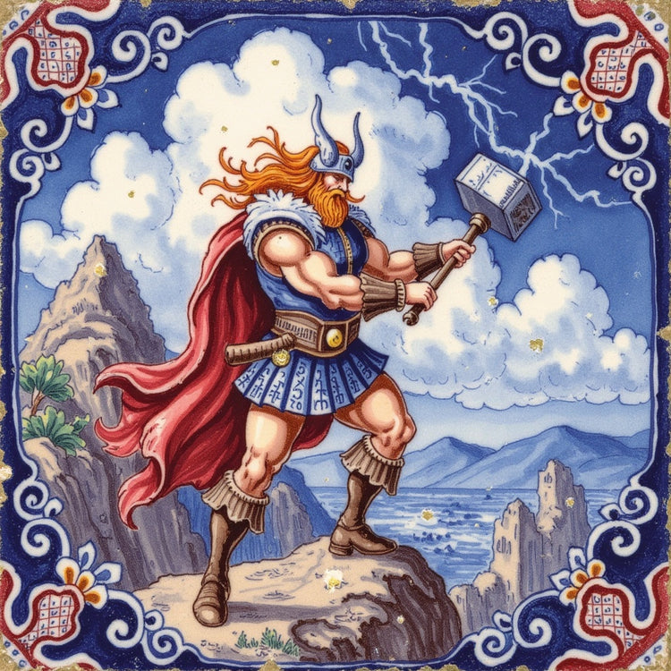 Sinhouse Projects  | Rustic Tile | Norse God