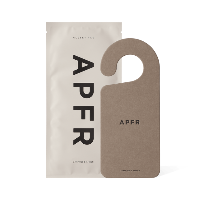 Apotheke Fragrance | Closet Tag | Oakmoss & Amber