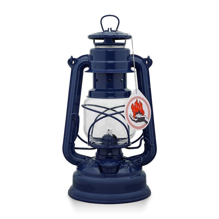 FEUERHAND | Hurricane Lantern | Cobalt Blue