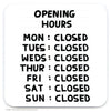 SHRIGLEY | Coaster | Opening Hours