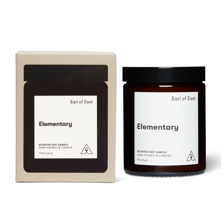 Earl of East | Soy Wax Candle 170ml | Elementary