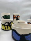Linda Marr | Cylinder Medium | Orange/Black