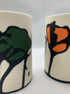 Linda Marr | Cylinder Large | Orange/Black