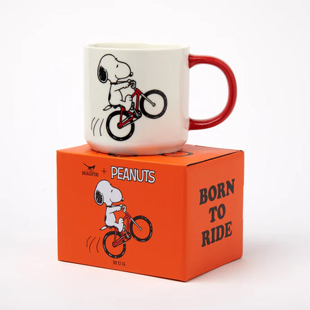 Magpie | Peanuts Born To Ride Mug