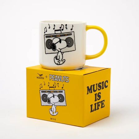 Magpie | Peanuts Music Is Life Mug