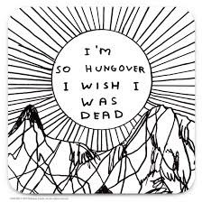 SHRIGLEY | Coaster | I'm So Hungover