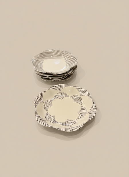 Flower Ceramic Plate | Flower