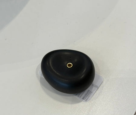 Black Pebble Incense Holder