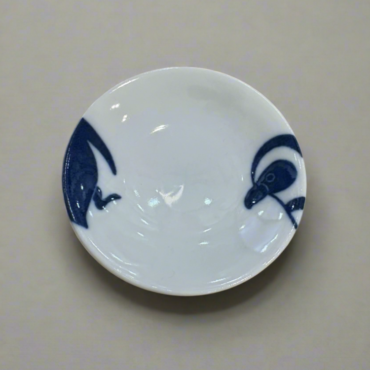 Mamesara | Small Plate | Penguin