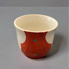 Hand Painted Long Teacup | Camellia