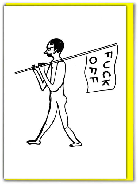 SHRIGLEY | Birthday Cards / Fuck Off Flag