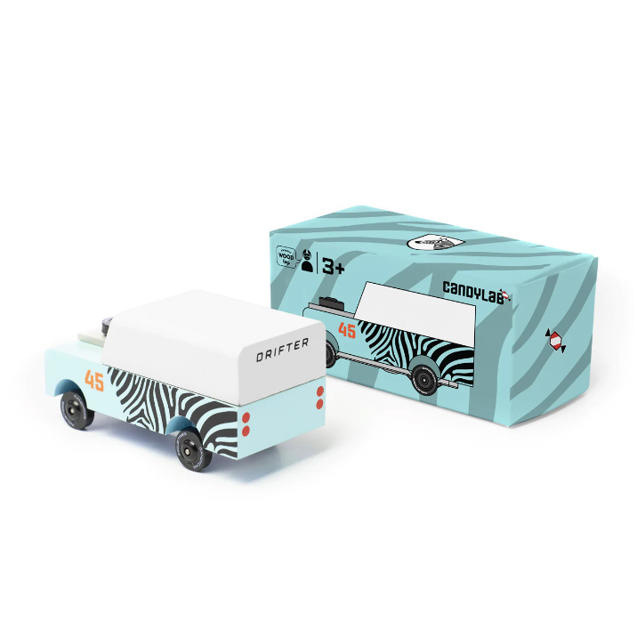 Candylab | Candy Car Mini Zebra Drifter