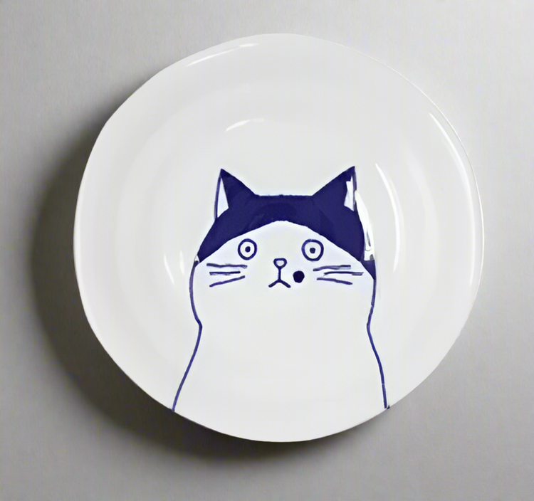SHICHITA | Hachiware Cat Plate 16cm