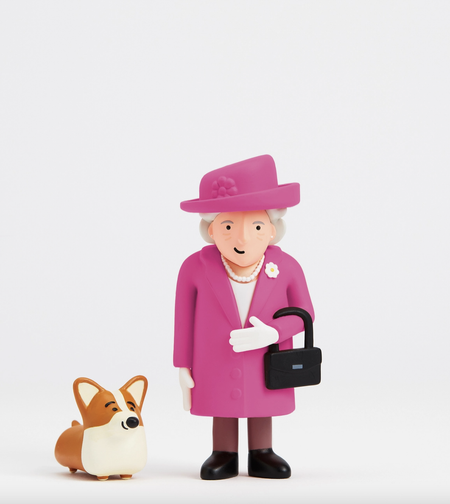 Collectable Cities | The Queen 01 | Pink
