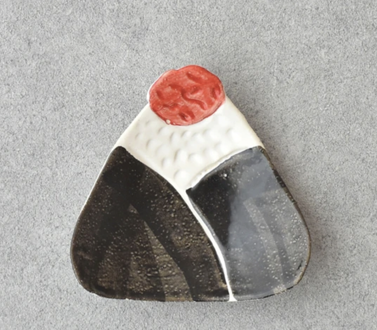Onigiri Ceramic Dish | Plum Ball