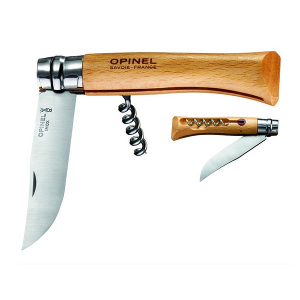 Opinel | No.10 Stainless  w/Corkscrew