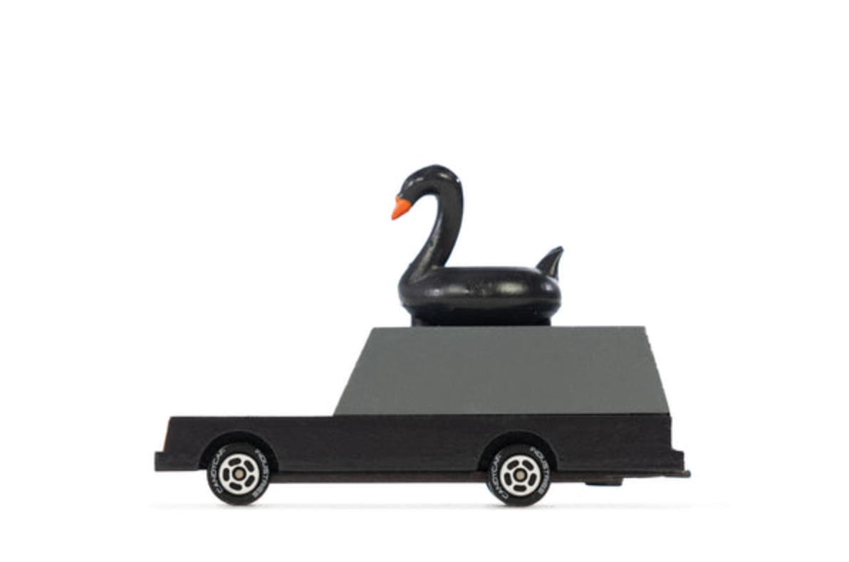 Candylab | Black Swan Wagon with Topper