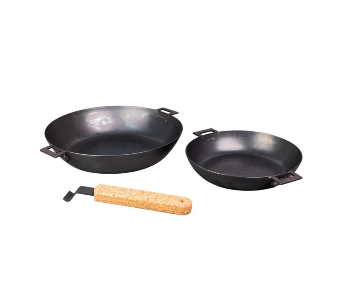 10 JIU | IRON MADE DISH PAN | 20&26 SET