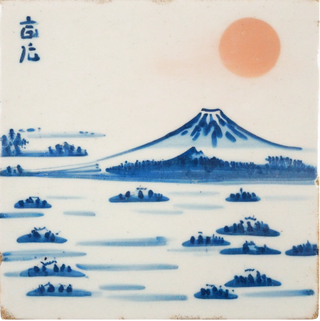 Studio Sin House| Tile | Mt Fuji