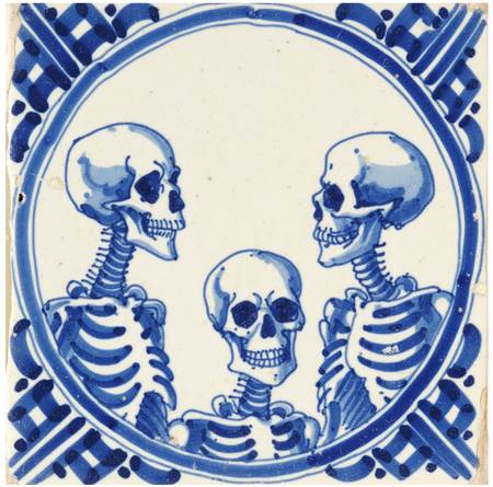 Studio Sin House | Tile | Skull Trio