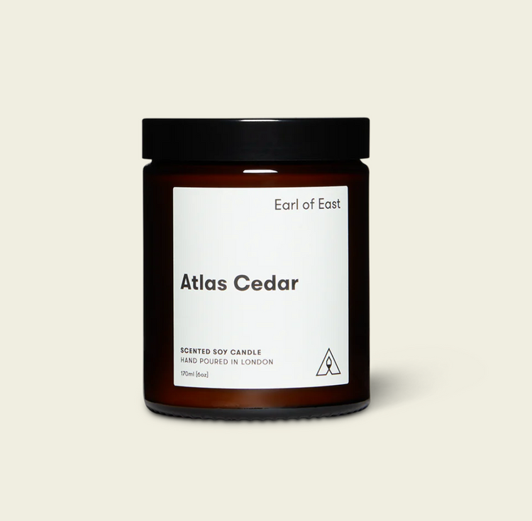 Earl of East | Soy Wax Candle 170ml | Atlas Cedar