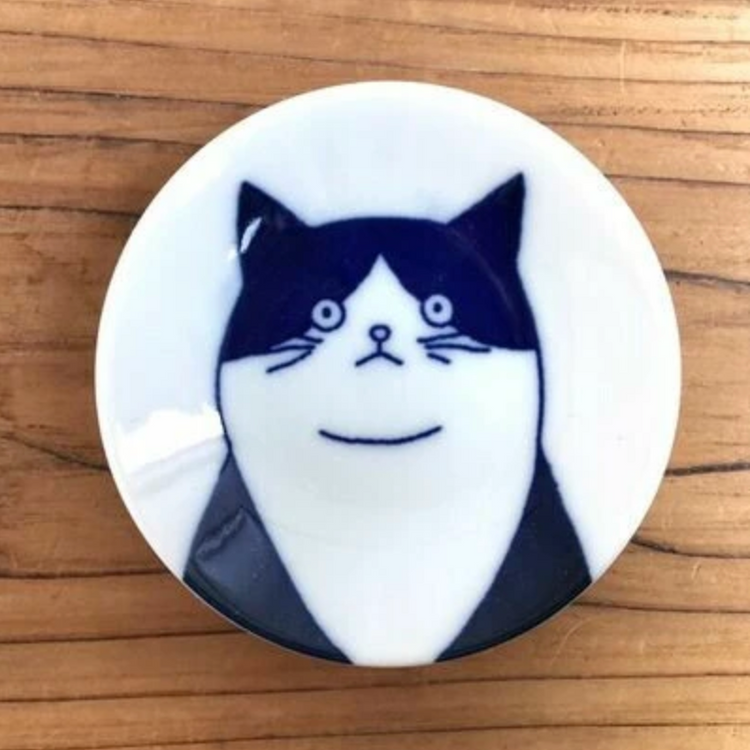 SHICHITA | Dora Cat Plate 12cm