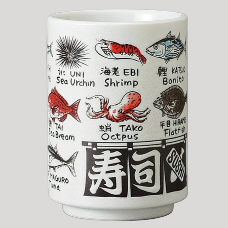 Japanese Tumbler | Sea Creatures