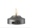 Kooduu | Glow 10 | Candle and Holder Set | Frosted Silver